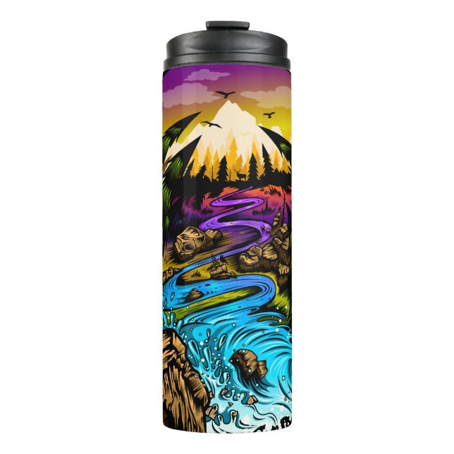Outdoor Scene Thermal Tumbler (Front)