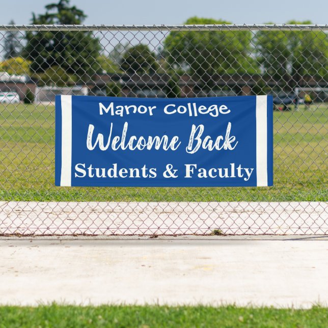 Outdoor School Welcome Back Banner (Insitu)