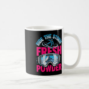 Outdoor Snowboarding Skiing Fresh Powder Snowboard Coffee Mug