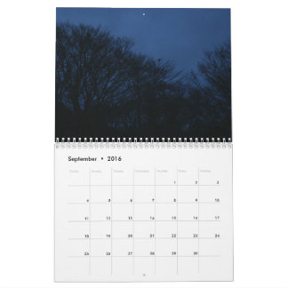 Outdoor South Korea Calendar 2016