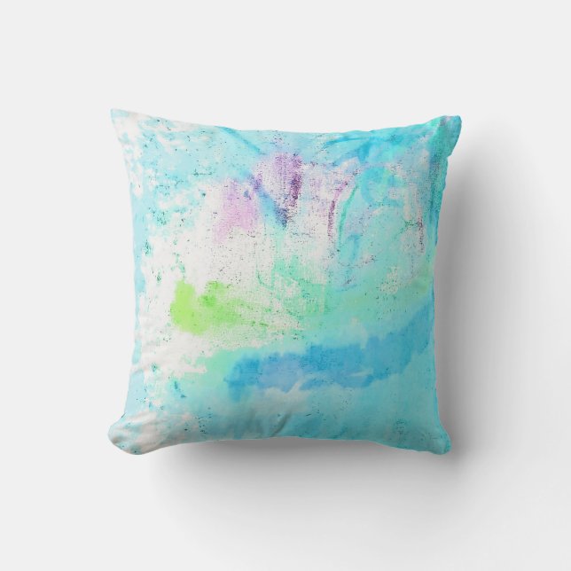 Outdoor Summer Throw Pillow (Front)