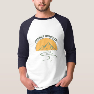 Outdoor Sunset Mountain Shirt