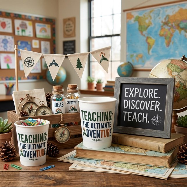 Outdoor Teacher Ultimate Adventure  Paper Cups (Creator Uploaded)
