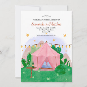 Outdoor Tent Invitation