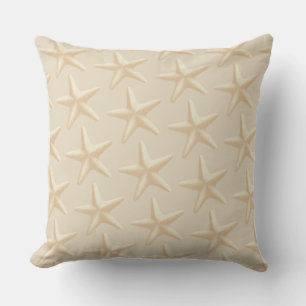 Outdoor Throw Pillow-Starfish Cushion