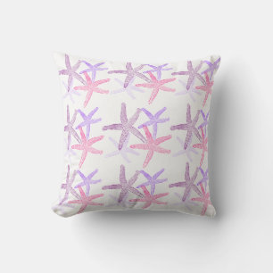 Outdoor Throw Pillow-Starfish Cushion