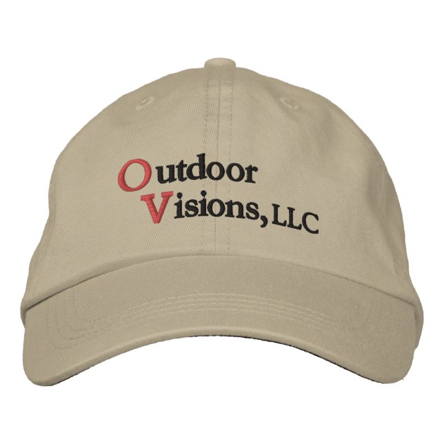 Outdoor Visions Low Profile Embroidered Hat (Front)