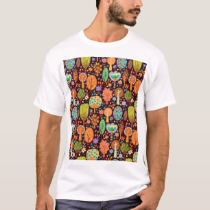 Outdoor Wallpaper Seamless Texture T-Shirt