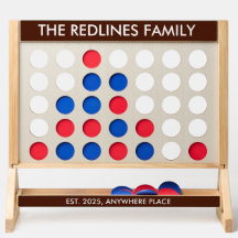 Outdoor wedding lawn game giant personalised fast
