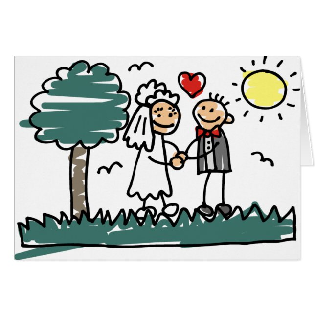 Outdoor Wedding Outside Nature Green Wedding (Front Horizontal)