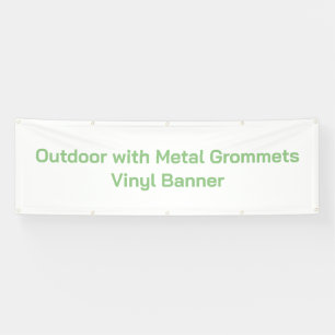 Outdoor with Metal Grommets 2.5' x 8' Vinyl Banner