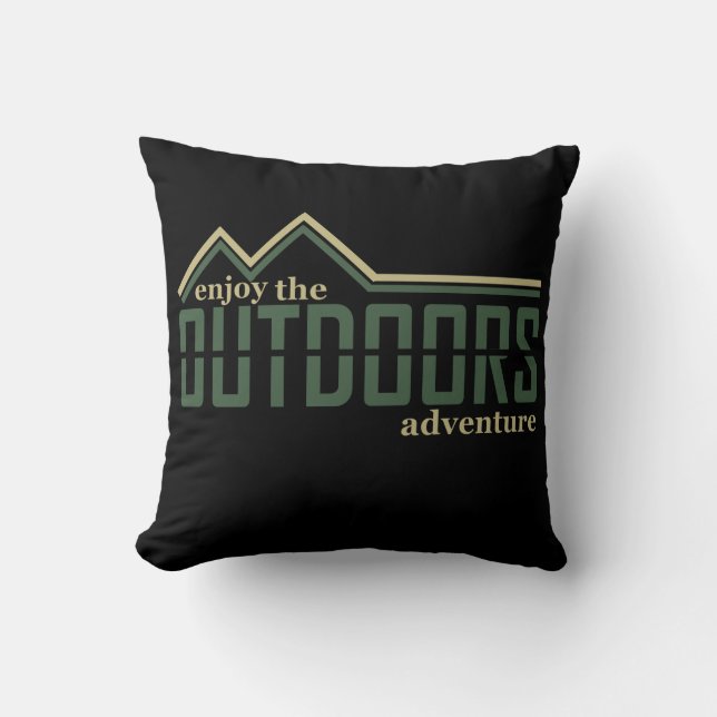 Outdoors adventure cushion (Front)