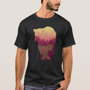 Outdoors Animal Wildlife Brown Bear Lover Nature B T-Shirt