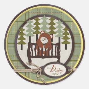 Outdoors Baby Sticker