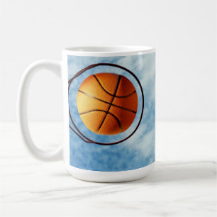 Outdoors Basketball Hottest Shot, Coffee Mug