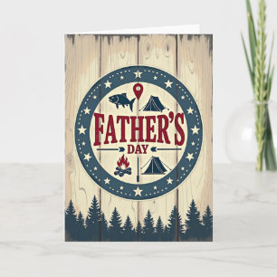 Outdoors Fathers Day Graphic Card