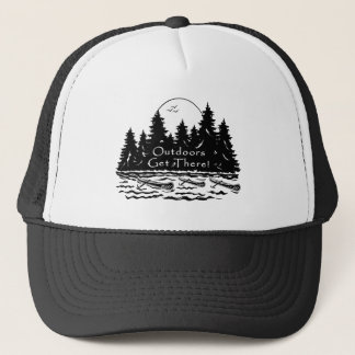 Outdoors Get There Canoe's  Trucker Hat