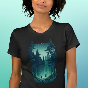 Outdoors Mountain Scene T-Shirt