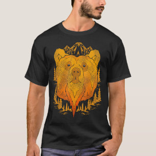 Outdoors Nature Mountain Wildlife Animal Forest Br T-Shirt