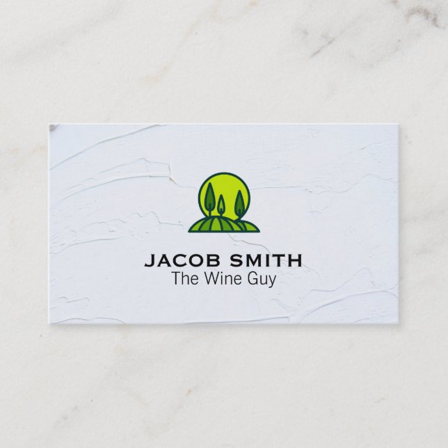 Outdoors | Wine | Vineyard Business Card (Front)