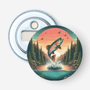 Outdoorsman trout nature bottle opener