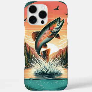 Outdoorsman trout nature iPhone 16 pro max case