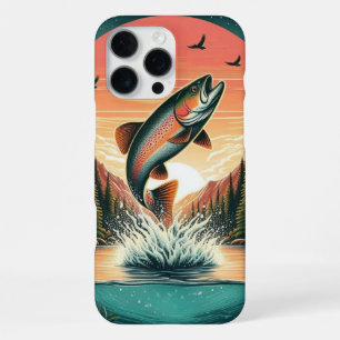Outdoorsman trout nature iPhone 16 pro max case