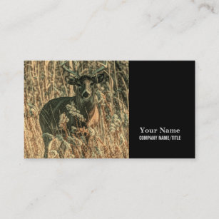 hunting business card template free download