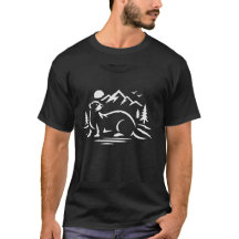 Outdoorsman's Ferret Graphic Tee