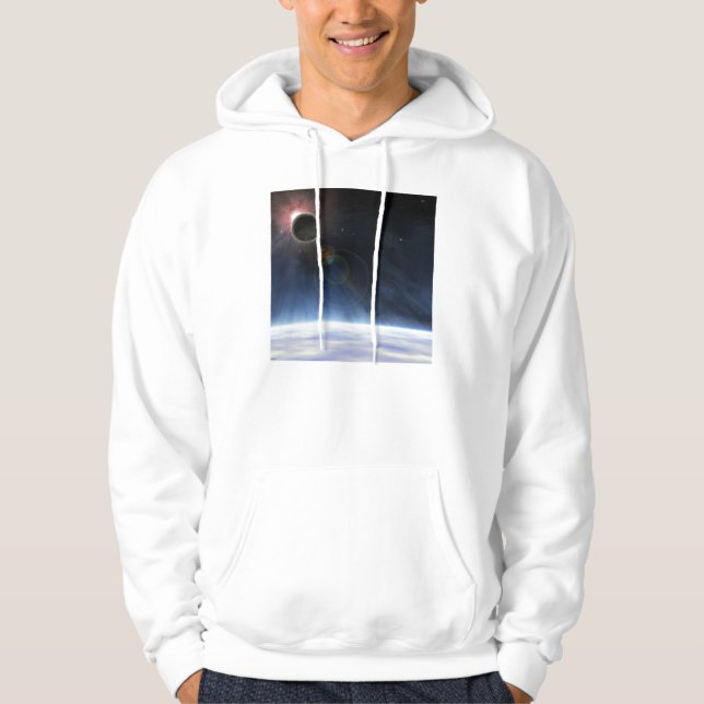 Outer Atmosphere of The Planet Earth Hoodie (Front)