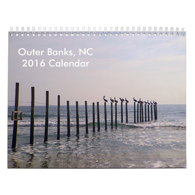Outer Banks 2016 Calendar (Cover)