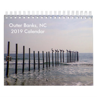 Outer Banks 2019 Calendar
