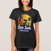 Outer Banks 2023 Carolina Sunset Beach Retro