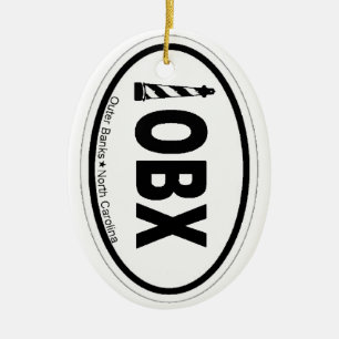 Outer Banks. Ceramic Tree Decoration