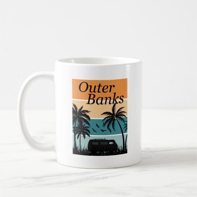 outer banks coffee mug (Left)