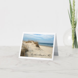 Outer Banks Dunes Card
