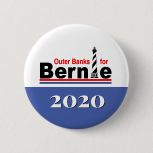 Outer Banks for Bernie 2020 6 Cm Round Badge