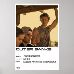 Outer Banks Minimal Design Poster