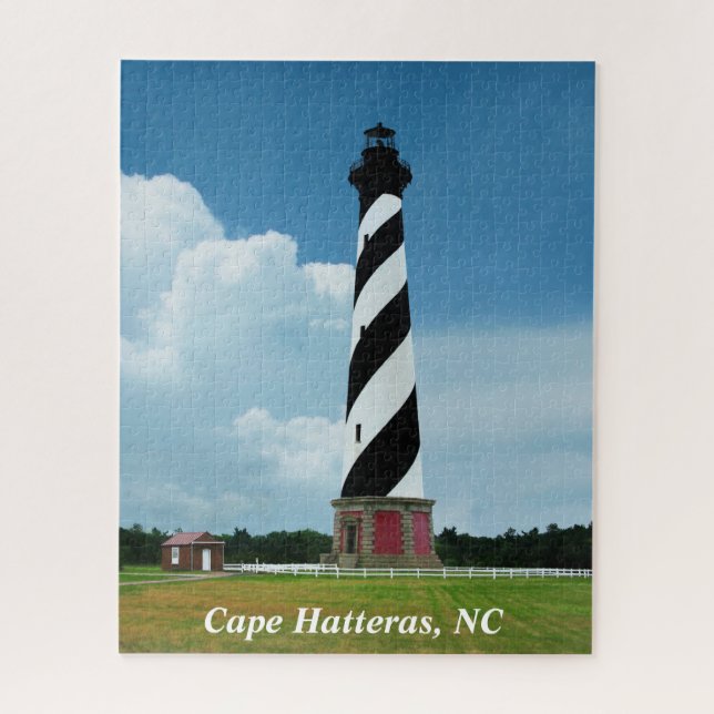 Outer Banks NC Lighthouse Cape Hatteras Jigsaw Puzzle (Vertical)