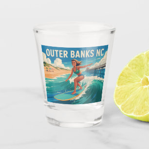 Outer Banks NC Shot Glass