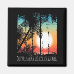 Outer Banks North Carolina Beach Palms Vacation Su Magnet