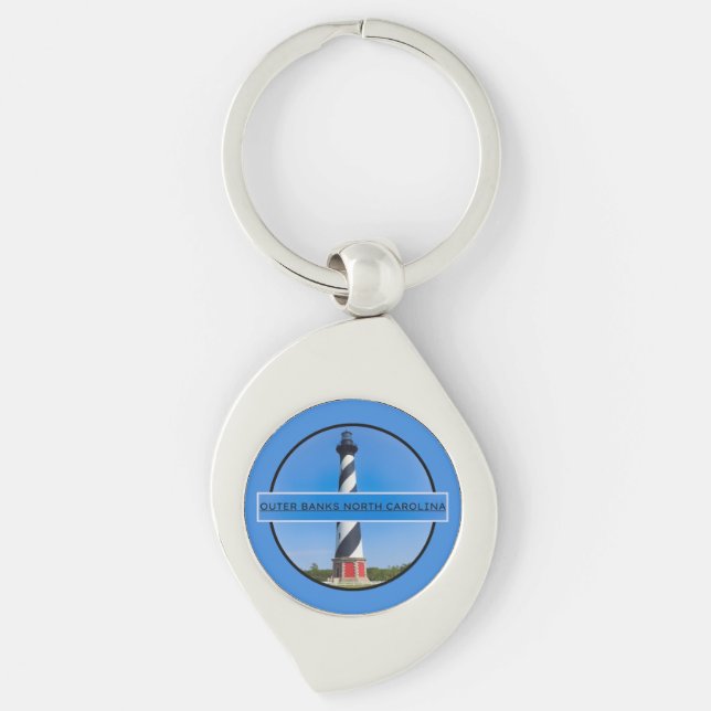 Outer Banks North Carolina Key Ring (Front)