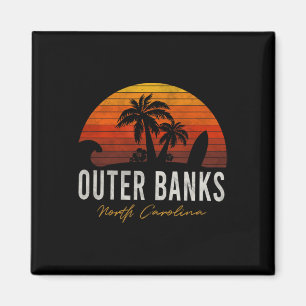 Outer Banks North Carolina Palms Vacation Trip Sur Magnet
