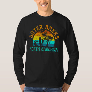 Outer Banks North Carolina Surf Beach Surfer Obx N T-Shirt