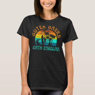 Outer Banks North Carolina  Surf Beach Surfer Obx  T-Shirt
