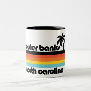  Outer Banks North Carolina Two-Tone Coffee Mug