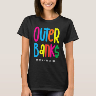 Outer Banks Obx North Carolina Nc Vintage Retro Bo T-Shirt