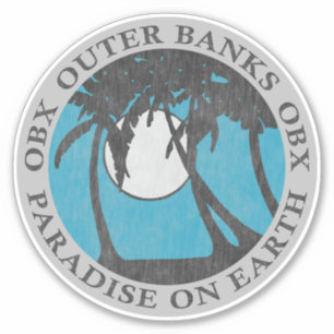 Outer Banks OBX Paradise On Earth (Silver)