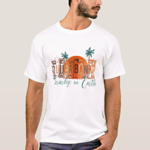 Outer Banks Paradise Vintage On NC OBX Earth Retro T-Shirt