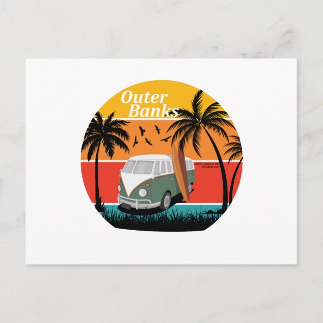 outer banks postcard (Front)